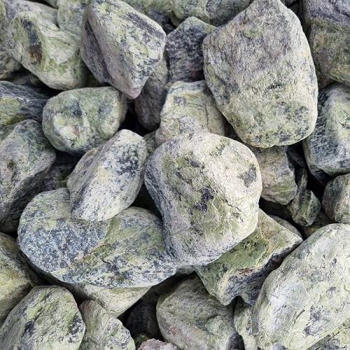 Змеевик галтованный, фр. 70-150 мм (биг-бег 1 тонна)